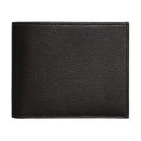 Hermes Citizen Twill 12 Metal Finish Evergrain Calfskin Card Holder Men Card Holder Black French-Blue Sapphire-Blue H086597CAAA Black & French Blue & Sapphire Blue
