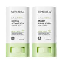 Centellian24 Madeca Derma Shield Saugus Saulės Kremas Lazdelėje SPF50+ PA++++ 18g x2 UV Apsauga Nešiojama Saulės Kremas Lazdelė Jautriai Odai
