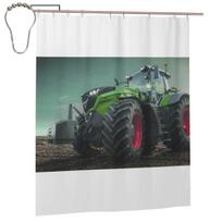 Fendt Karavano 1 Dušo užuolaida Vonios kambario Poliesterio Vandeniui atsparios Vonios užuolaidos Su kabliukais W60H190(CM)-1 Pcs