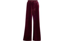 Adidas Originals Essentials SST megztos kelnės moteriškos tamsiai raudonai violetinės IL5744 XL black