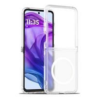 Prabangus matinis magnetinio įkrovimo telefono dėklas, skirtas Motorola Moto Razr 60 50 Ultra Razr + 2026 2026 2026 Odos pojūtis Smūgiams atsparus sulankstomas dangtelis Motorola Razr 60 Ultra gryna