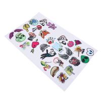 Bike Frame Stickers PVC 3D Multiple Cool Patterns Bike Frame Decals for Decoration