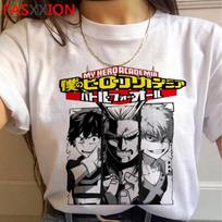 mano herojaus akademija bakugou todoroki boku no hero bnha marškinėliai t marškinėliai feUnisex tumblr estetika drabužiai harajuku kawaii M