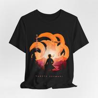 Naruto Uzumaki T-Shirt Tee Tops, Anime Graphic T-Shirt, Japanese Manga Shirt, Cartoon 3XL