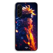 Dėklas Samsung Galaxy A37 Naruto Uzumaki anime Maniacase juoda