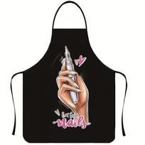 Fashion Apron Kitchen And Oil-proof Apron Neck Apron One Size