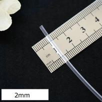 10m Stipri Skaidri Nailoninė Karkaso Juosta Pasidaryk Pats Siuvėjo Pagal Užsakymą Apvalios Formos Kūno Formavimo Drabužiai Skaidri Apatinio Trikotažo 2.0mm