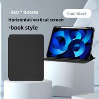 Leather Case for 2024 iPad Pro 11 iPad Air 11 Rotating Stand Cover with Acrylic Back 10.2 12.9 iPad Mini6 8.3'
