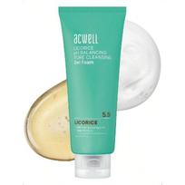 Acwell Licorice PH Balancing Pore Cleansing Gel Foam 160ml - Gentle, Hypoallergenic Facial Cleanser For Clear, Smooth Skin Gel Foam 160ml