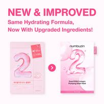 No.2 Rose PDRN Collagen Plumping Sheet Mask Set 5 sheets