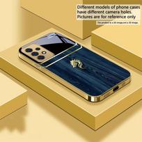 Nuostabus auksinis drakonas Skirta Samsung A 31 32 A33 A34 35 14 A15 13 16 25 26 50 52 53 54 55 56 70 71 72 73 Auksinis stiklinis telefono dėklas Galaxy A14