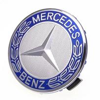 Automobilio lipdukas Mercedes Benz 75MM Automobilio stilius Ratų centriniai dangteliai Stebulės dangteliai Pakeitimas Mercedes Benz W211 W203 W204 W210 W1