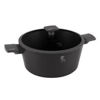 Garnek tytanowy z pokrywką 28cm 6.1L BERLINGER HAUS Antracit BH-8132