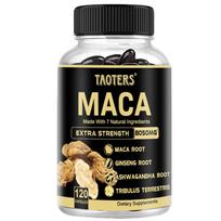 TAOTERS Maca kapsulės energijai ir ištvermei gerinti, emocijoms reguliuoti 120 kapsulių 120 capsules