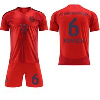 2024-25 Bayern Red Home Jersey #9 Kane #25 Müller Football Jerseys M