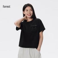 KOLON SPORT Women's DAYPACK Dot Air Lightweight Round Neck Short-Sleeved T-Shirt XS