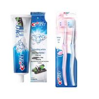 Crest 3D White Charcoal Toothpaste with Toothbrushes