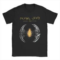 2024  Vintage Dark Matter World Tour 2024 Pearls Jam T Shirt Men Women Cotton Rock Band Tee Shirt Gift Idea Clothes#Color S juoda