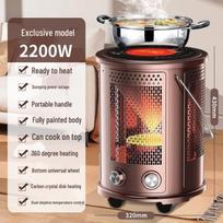 ZISIZ 5-Sided Home Heater & Multi-Cooker