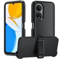 Heavy Duty Hybrid Armor Case For Honor X9 X8 X7 X6 A B C D 400 Magic 8 7 6 Lite Pro with Clip Defender 3-Layer Protection Cover HONOR 400 Lite juoda
