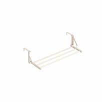 Wall Mounted Radiator Drying Rack Folding Clothes Drying Rack Clothing Racks  Laundry Room Grey Style A