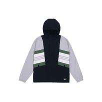 Adidas Ultraboost Jacket With Fleece Lining And Woven Hood Men Outerwear Silver-Gray GU1739 S