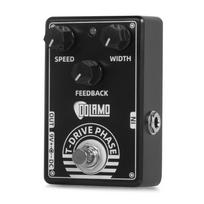 Dolamo T-Drive fazės gitaros efektų pedalo plotis / grįžtamasis ryšys / greitis DC 9 V 6,35 mm įvesties / išvesties sąsaja juoda