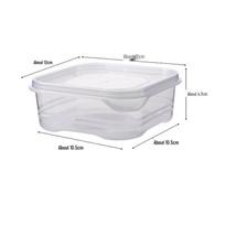 Airtight Freezer & Fridge Storage Box for Meat, Vegetables, and Meal Prep