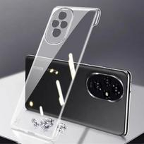 Berėmelis Magnetinis Magsafe Plonas Dėklas Honor 200 Pro Honor200 Pro 5G Belaidis Krovimas Kietas Galinis Dangtelis For Honor 200 gryna