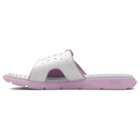 Under Armour Ignite Pro šlepetės Tamsiai pilkos Violetinės Ace Moteriški sportbačiai Labai ryškiai geltoni 3026027-102 38