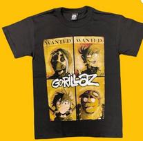 Gorillaz grafinis marškinėlis M
