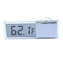 Automobilio LCD skaitmeninis termometras, belaidis jutiklis, lango drėgmės matuoklis, patalpų lauko stotelė, automatinis temperatūros ir drėgmės matuoklis