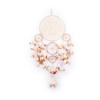 5 Rings Feather Dream Catcher Home Wall Hanging Decoration Ornament Craft