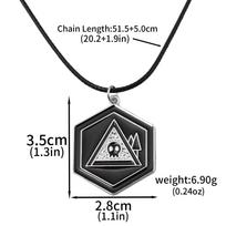 Anime Žudikiški Dronai 1 Sezonas Logotipas Kaukolės Karoliai Uzi Durininkas Cosplay Choker Vyrams ir Moterims Populiarūs Papuošalai Aksesuarai Dovanos