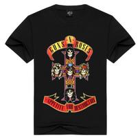 Guns N' Roses Men_Women T Shirt Fashion Guns N Roses Tshirts Summer Tops Tees GnR Rock T-shirt Men Loose T-shirts Plus Size S juoda