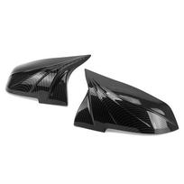Automobilio galinio vaizdo veidrodėlio dangtelis, skirtas BMW 1 2 3 4 XM 220i 328i 420i F20 F21 F22 F23 F30 F32 F33 F36 X1 Carbon fiber pattern