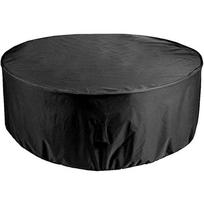 Oxford 210D Lauko Vandeniui Atspari Apvali Baldų Dangalas Sofos Valgomojo Stalo Apsauga Terasos Lietaus ir Sniego Valgomojo Stalo Dulkių Dangalas 120x75cm juoda