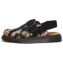 Dr. Martens Apvalus priekis Plokščiapadžiai Vienos juostelės Basutės Unisex Basutės Ruda Juoda 31889779 43