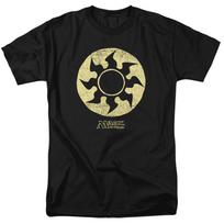 Magic The Gathering White Symbol Mens T Shirt Black Officially Licensed Unisex T-Shirt XL