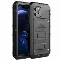 360 laipsnių pilnai apsaugantis vandeniui atsparus dėklas IPhone 11 12 13 14 15 Pro Max XR XS X SE 2022 8 7 Plus, tvirtas šarvuotas smūgiams atsparus dangtelis For iPhone 6 Or 6S juoda