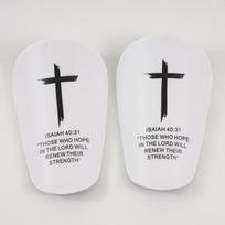 LISM Football Shin Guards balta spalva