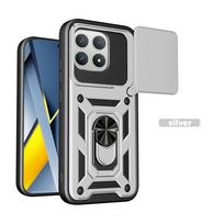 Skirta Realme 16 Pro dėklas Realme 16 Pro+ dangtelis Realme 16 Pro Plus magnetinis laikiklis šarvuotas telefono dėklas slankiojančio fotoaparato apsauga galinis dangtelis realme 16 Pro