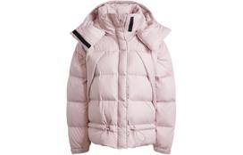 adidas By Stella McCartney Detachable-hood Ripstop Puffer Jacket IT5745 S white
