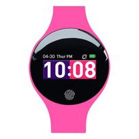 IP65 Smart Watch OLED Sports Message Health Men Women Youth Vibrating Alarm Clock Bracelet Bluetooth Pedometer Electronic SmartWatch rožinė