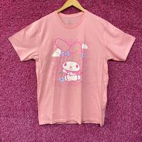 Sanrio My Melody Cute Graphic Design Pink T-Shirt M