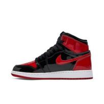 Air Jordan 1 Retro High OG GS Patent Bred 575441-063 EU 38 raudona