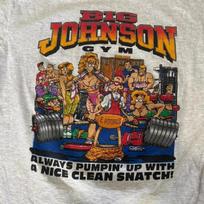 Big Johnson Sportiniai marškinėliai trumpomis rankovėmis, pelenų spalvos, vyrams, moterims, S-5XL, unisex T-shirt L brown