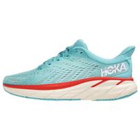 HOKA ONE ONE Clifton 8 Aquarelle Women's 1119394-AEBL 39 white