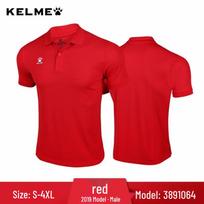 Kelme Men's Short Sleeve Sport Polo T-Shirt 3891064 4XL mėtų žalios spalvos