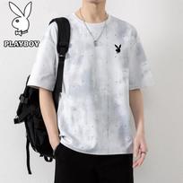 PLAYBOY Men's Short Sleeve T-Shirt M juoda
